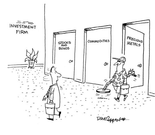 Investment Firm - Stocks and Bonds/Commodities/Precious Metals.