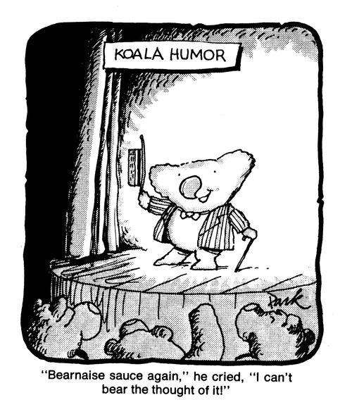 'Bearnaise sauce again,' he cried. 'I can't bear the thought of it!'
