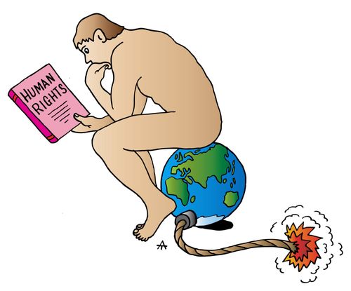 Human rights as a Ticking Bomb