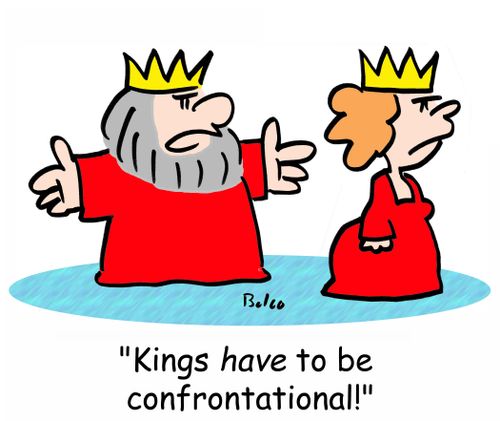 'Kings HAVE to be confrontational!'