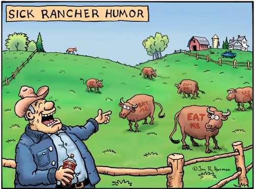 Sick Rancher Humor