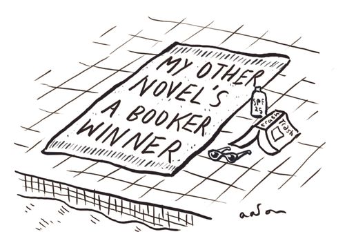 My other novel's a booker winner
