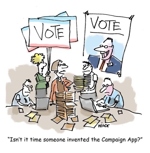 'Isn't it time someone invented the Campaign App?'