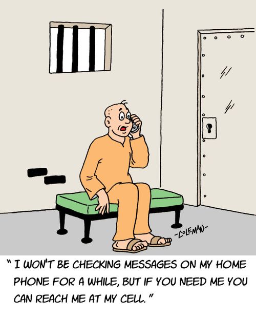 'I won't be checking messages on my home phone for a while, but if you need me you can reach me at my cell.'