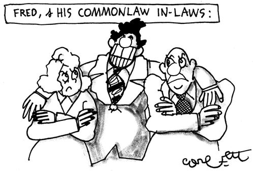 Fred, & his common law in-laws.