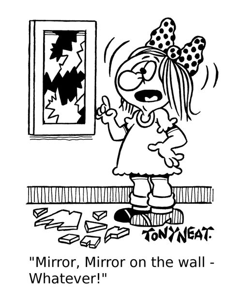 'Mirror, Mirror on the wall - Whatever!'