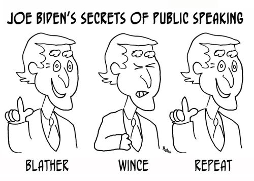 Joe Binden's Secrets of Public Speaking.
