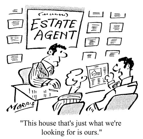 This house that's just what we're looking for is ours.