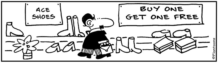 BOGOF Shoes.