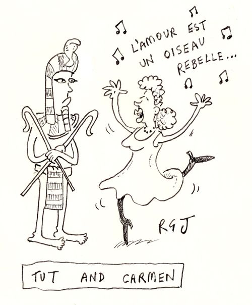 Tut and Carmen.