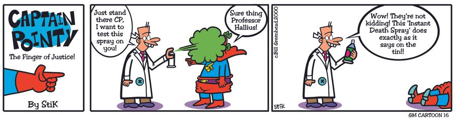Captain Pointy No.17 - Instant Death spray