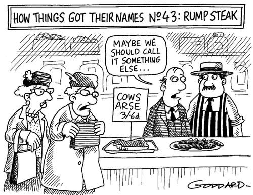 How things got their names No 43: Rump Steak.