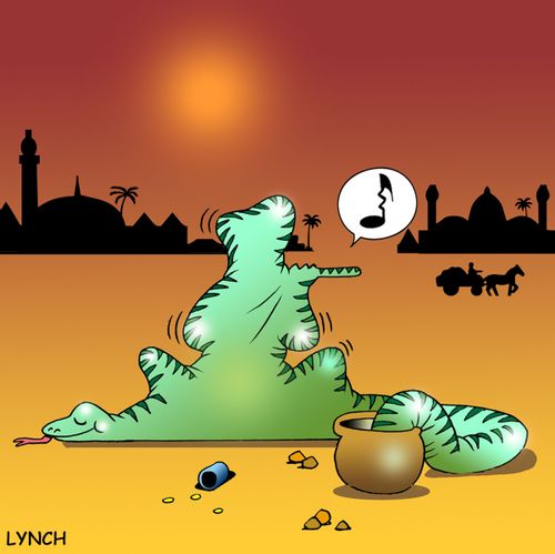 Snake Eats the Snake Charmer.