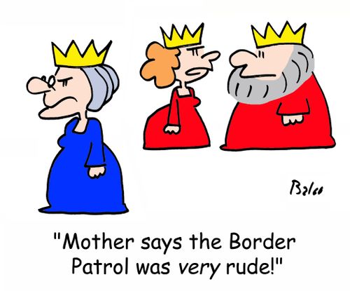 'Mother says the Border Patrol was VERY rude!'