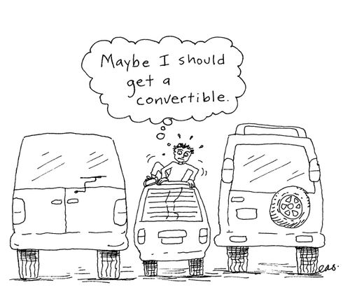 Maybe I should get a convertible.