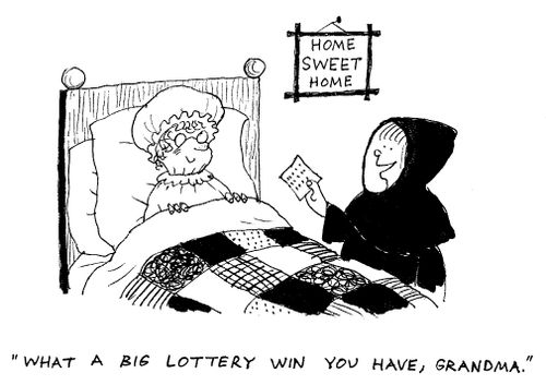 "What a big lottery win you have, Grandma."