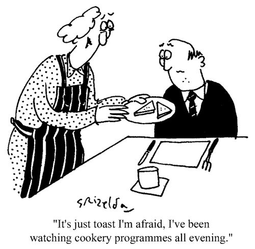 "It's just toast, I'm afraid..."