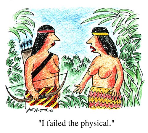 "I failed the physical"