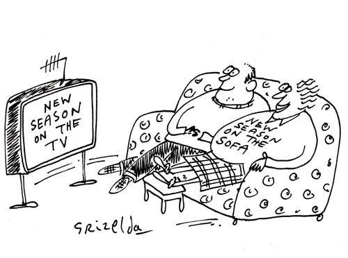 New Season on the TV / New Season on the sofa