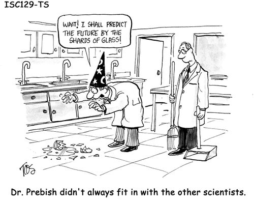 Dr. Prebish didn't always fit in with the other scientists.