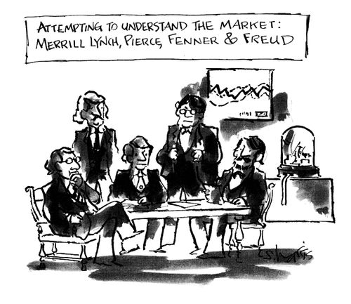 Attempting to understand the market: Merrill Lynch, Pierce, Fenner and Freud.