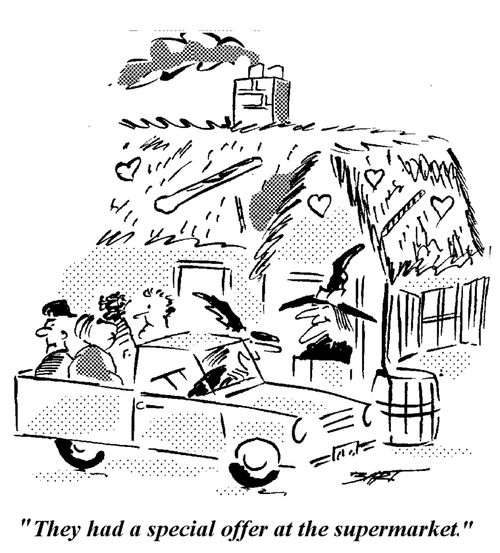 "They had a special offer at the Supermarket."