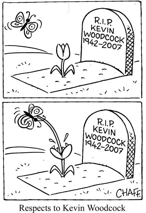 Respects to Kevin Woodcock.