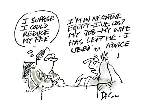 'I suppose I could reduce my fee.'