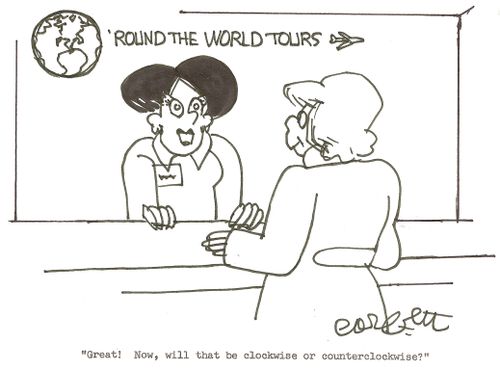 'Great!  Now, will that be clockwise or counterclockwise?'