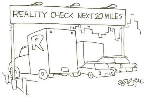 Reality check...next 20 miles.