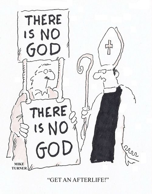'Get an afterlife!'