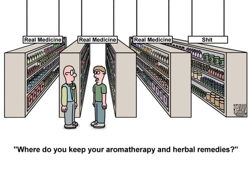 'Where do you keep your aromatherapy and herbal remedies?'