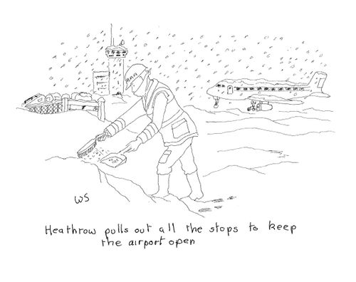 Heathrow pulls out all the stops to keep the airport open.