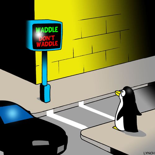 Waddle and Don't Waddle.