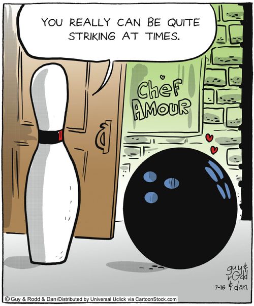 'You really can be quite striking at times.'