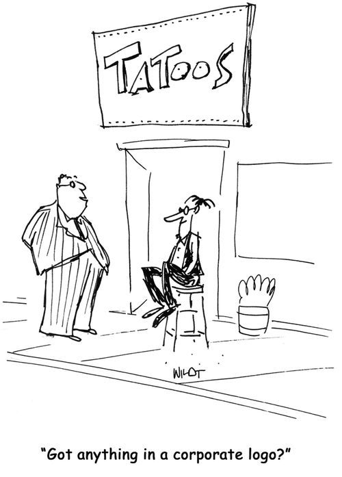 Got anything in a corporate logo?