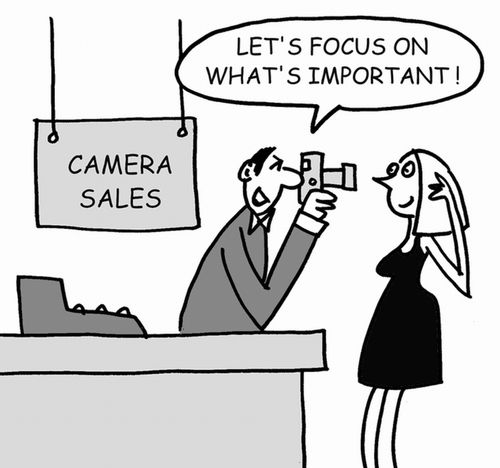 Let's focus on what's important!
