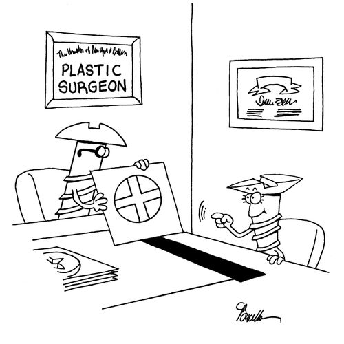 Screw plastic surgeon.