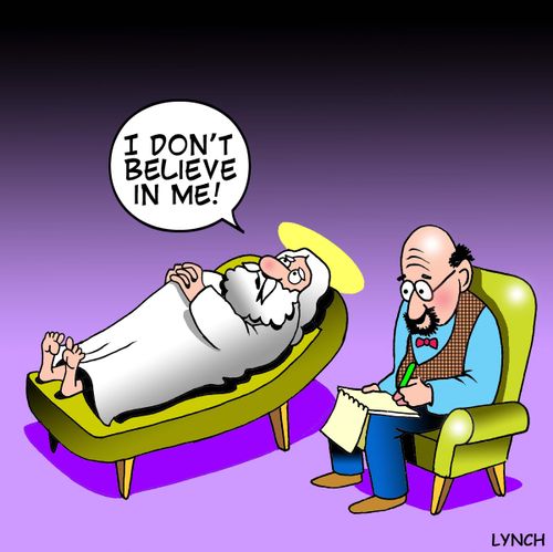 'I don't believe in me.'