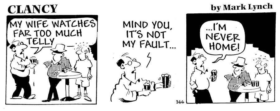 Clancy Strip: Always at the Pub