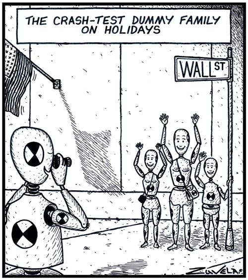 The Crash-test Dummy Family on Holidays