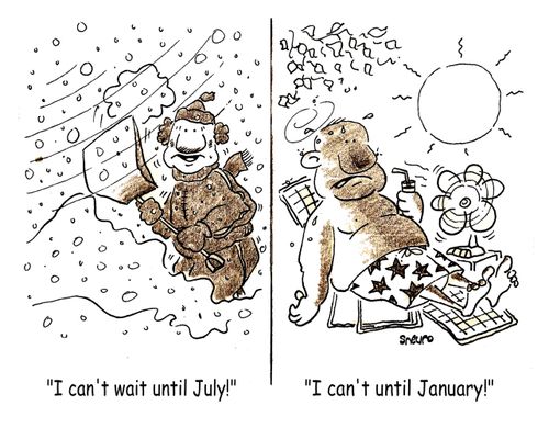 'I can't wait until July!... I can't until January!'