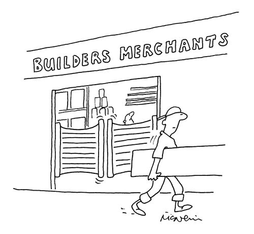 Builders Merchants with swing doors.