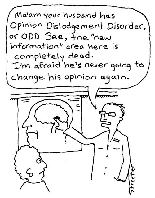 Opinion Dislodgement Disorder (ODD).