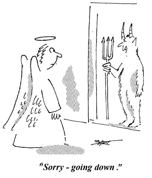 "Sorry - Going Down."