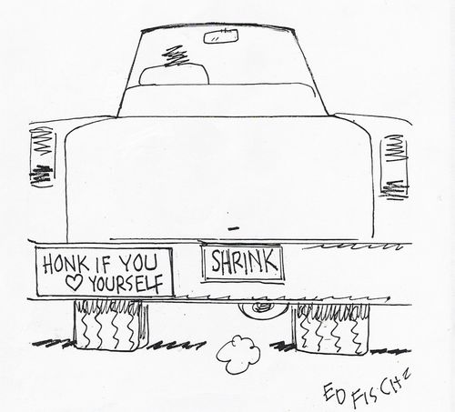 Honk if you *heart* yourself.