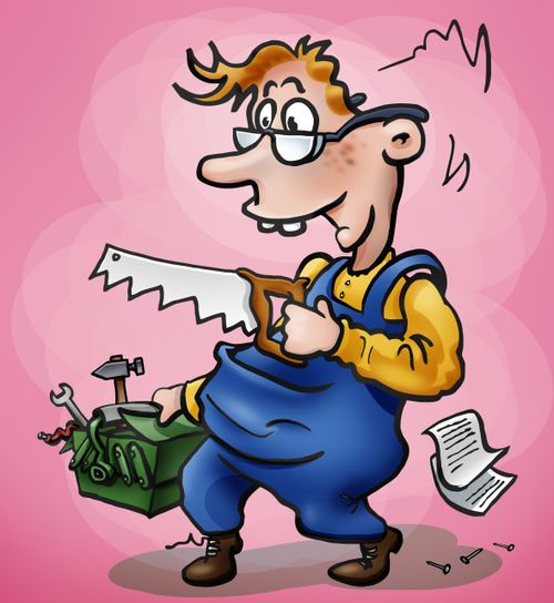 Goofy builder.