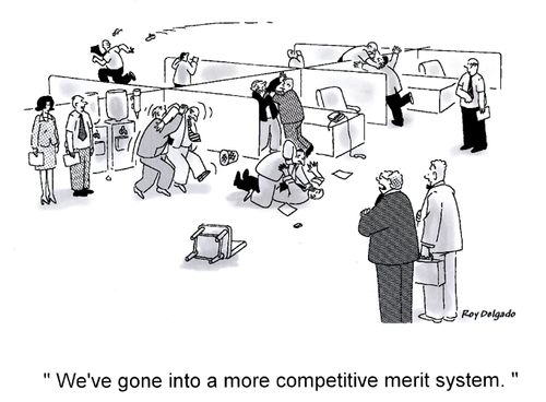 'We've gone into a more competitive merit system.'