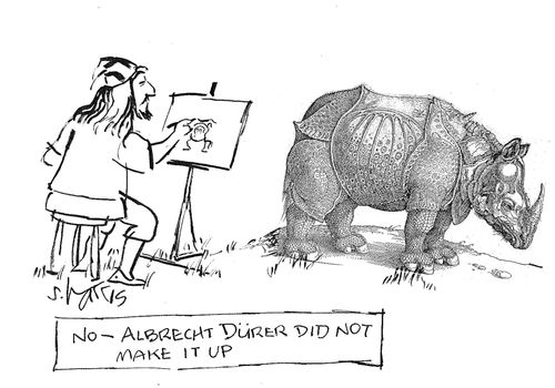 'No - Albrecht Durer did not make it up'