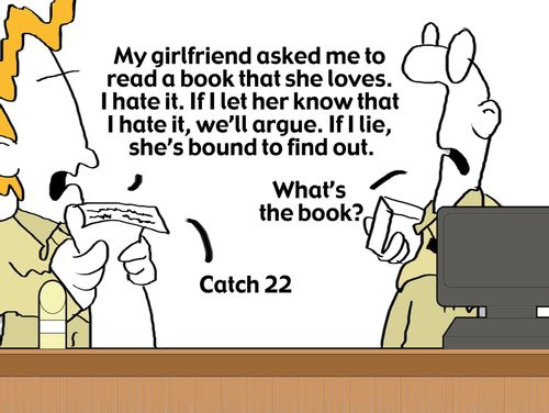 'My girlfriend asked me to read a book that she loves...'